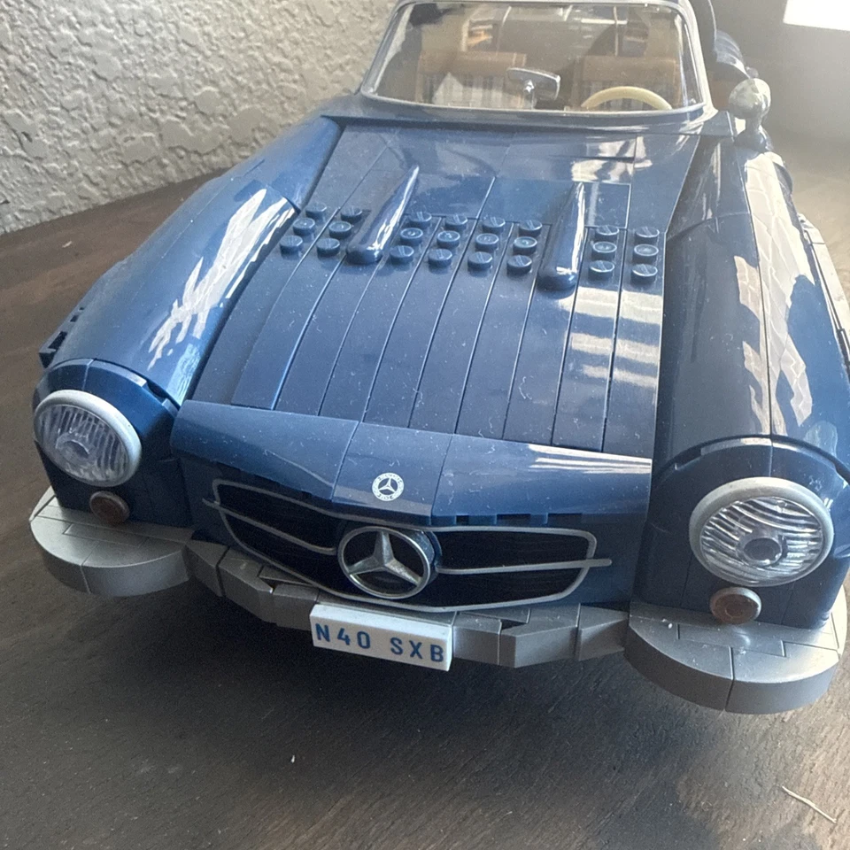 Mercedes Benz 300SL 1600 piezas construcción profesional Hot Wheels Brick Shop 1:12 Foto 4 de 4