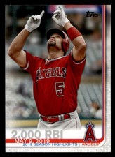 2019 Topps Update #US72 2,000 Los Angeles Angels