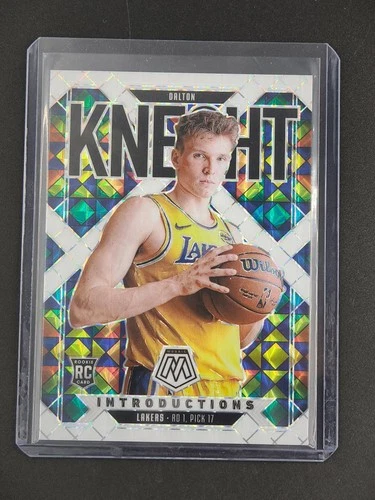Dalton Knecht RC 2024-25 Panini Mosaic Introductions White Mosaic 19/25 [3hk