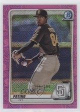 2020 Bowman Chrome Prospects Mega Box Pink Mojo Refractor /199 Luis Patino 7m3