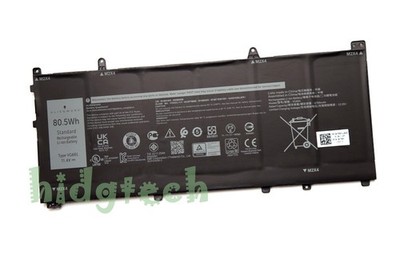 New VG661 V4N84 Laptop Battery for Dell Alienware X14 R1 R2 0V4N84 0GD3C9
