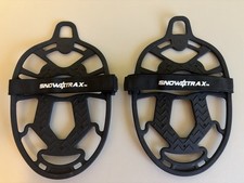 SnowTrax Winter Traction Device for Footwear L/Xl Black