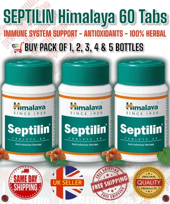 Himalaya SEPTILIN 60 Tabs antioxidant, anti-inflammatory, general well-being *UK