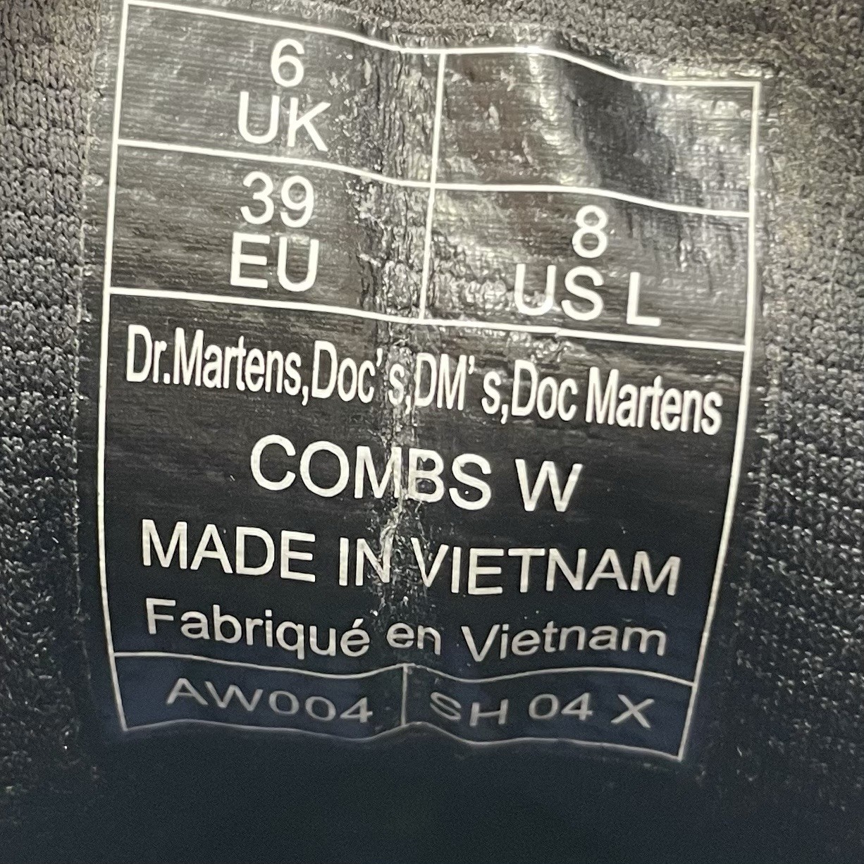 Dr. Martens Doc Combs Tech Combat Boots Womens Size 8 Gunmetal Gray Ripstop thumbnail 8