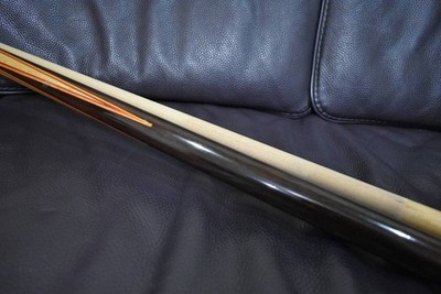 Vintage ADAM Cue Helmstetter 3C 3-Cushion Wood Joint Inlays