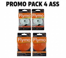 Kit 2 Coperchi FLY060 + 2 Bobine Filo Flymo Contour 500 700 Power Trim PRO