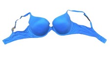 Victoria Secret Bra Demi Lined 36C Blue Underwire VTG GUC