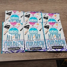 Vintage 1990s All My Children Trading Card Packs Lot of 6 &ndash; Sealed &ndash; ABC Soaps