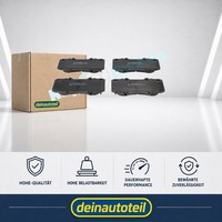 Bremsbelagsatz Scheibenbremse Vorne RAP Brakes R P1313 FüR Toyota