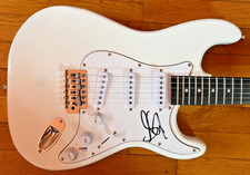 STEVEN TYLER SIGNED AUTOGRAPH ELECTRIC GUITAR AEROSMITH JOE PERRY DREAM ON PSA A