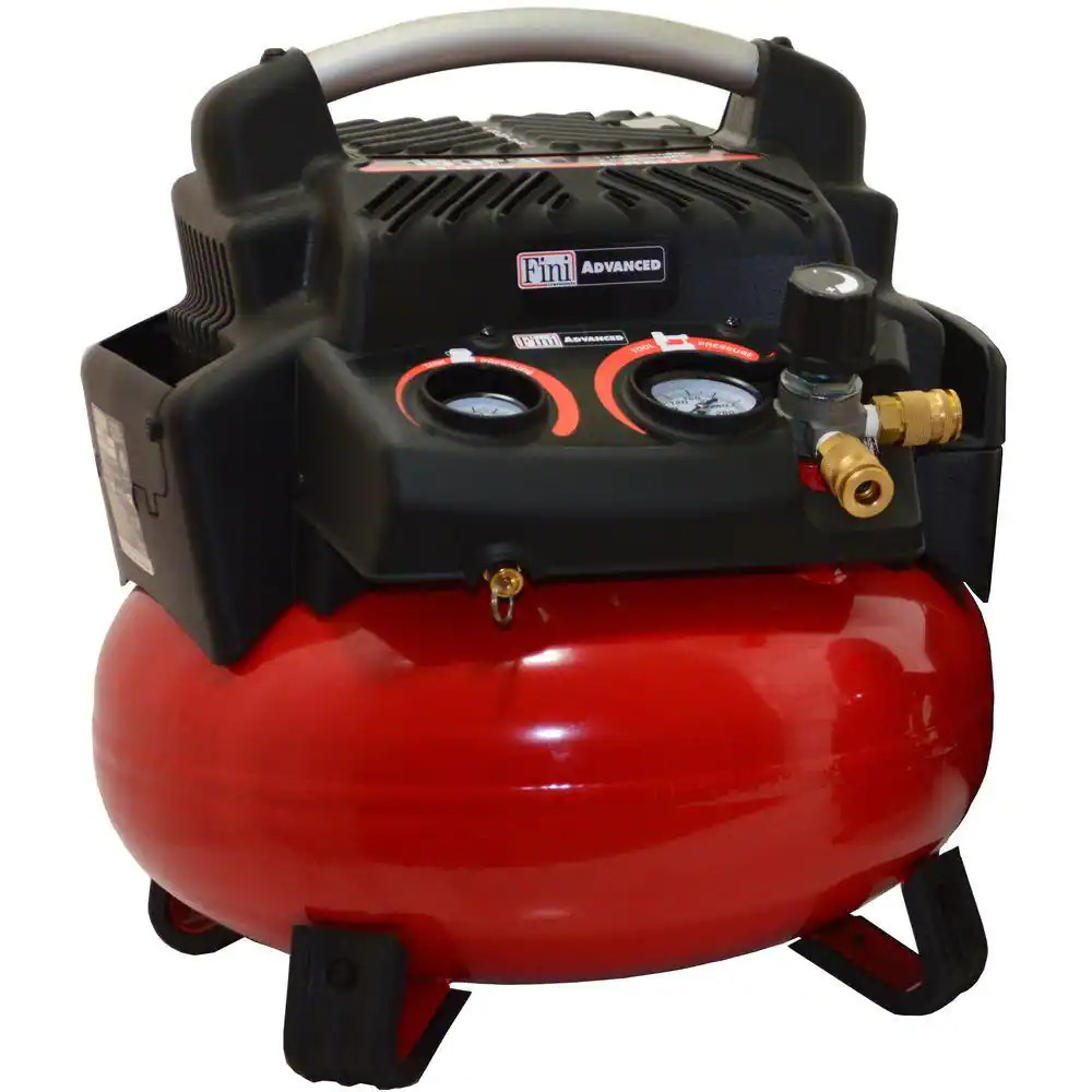 1.5 HP 6 Gal. 150 PSI Portable Electric Pancake Air Compressor