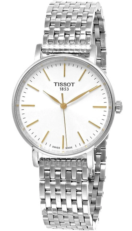 Tissot Everytime Quartz 34mm White Dial Unisex Watch T143.210.11.011.01