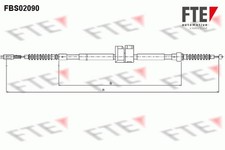 FTE Bremsseil Seilzug Feststellbremse 9250090 für AUDI A6 C4 4A2 Avant 4A5 100