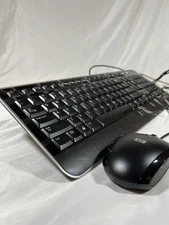 HP  KU-0841 Multimedia USB Black Keyboard & 505062-001 Optical Mouse