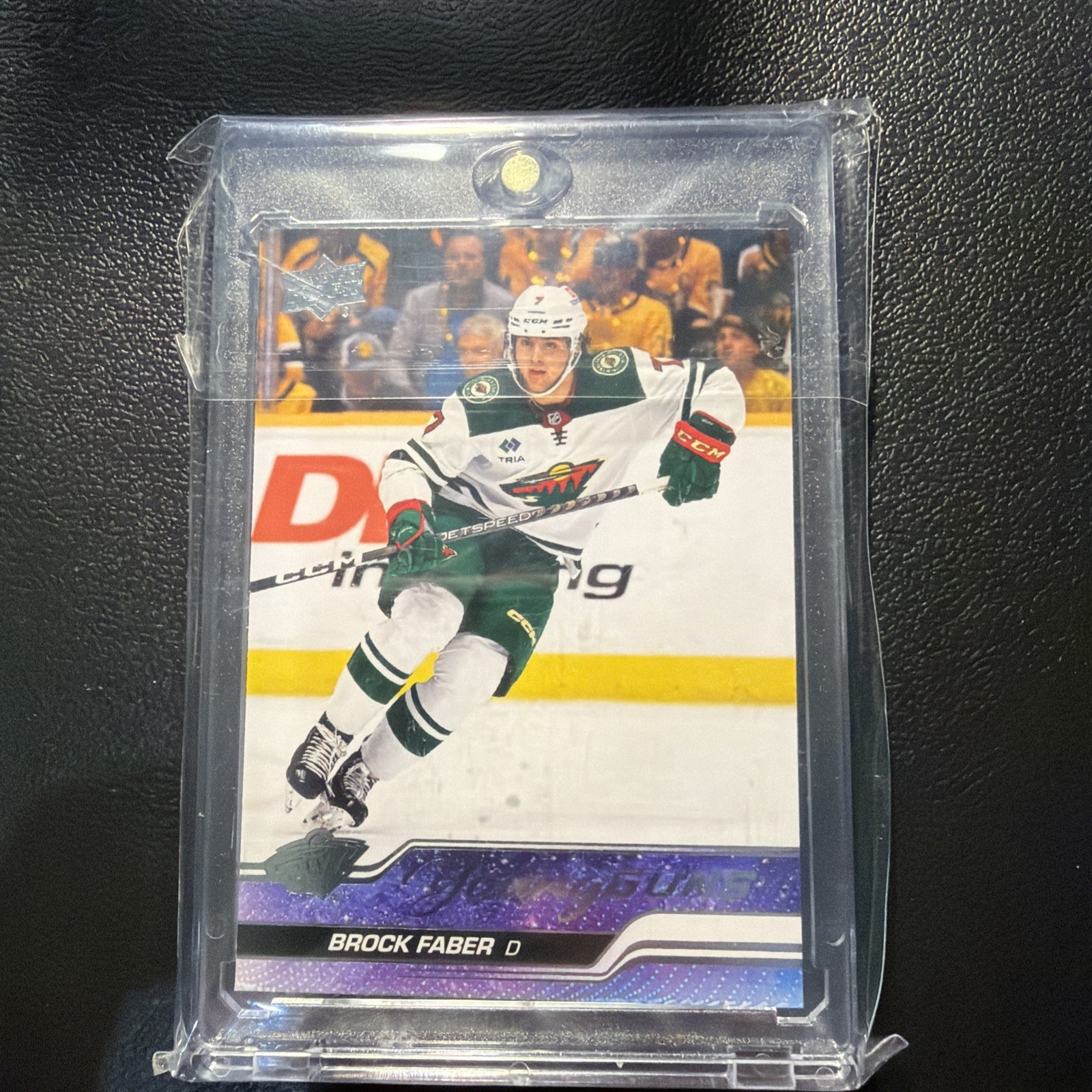 2023-24 Upper Deck Series 1 - Young Guns Brock Faber #215 (RC)