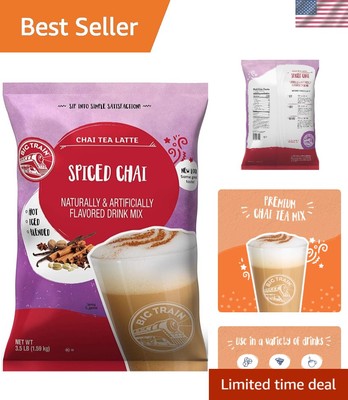 Spiced Chai Tea Latte Beverage Mix, 3.5 Pound Pack of 1