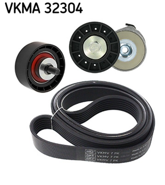 SKF Keilrippenriemensatz Vkma 32304 FüR Iveco Daily 4 3 6 5 Bus ALJAV1A1 29L10-image
