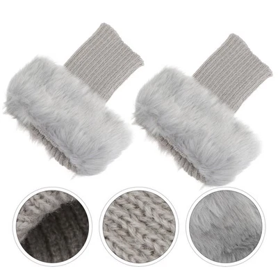 Shoe Covers Reusable Thermal Socks for Women Leg Warmers Shoes Accessory - Image 1 of 4