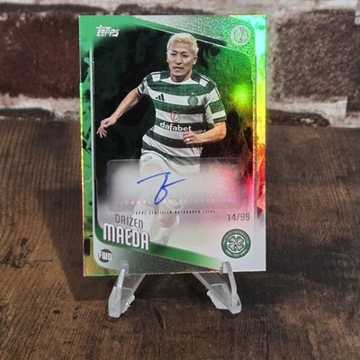 Topps Flagship 🍀Daizen Maeda Auto /99🍀 Club Color Match Celtics