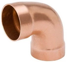 Mueller Industries W 67401 1.5 in. Wrot Copper DWV Elbow