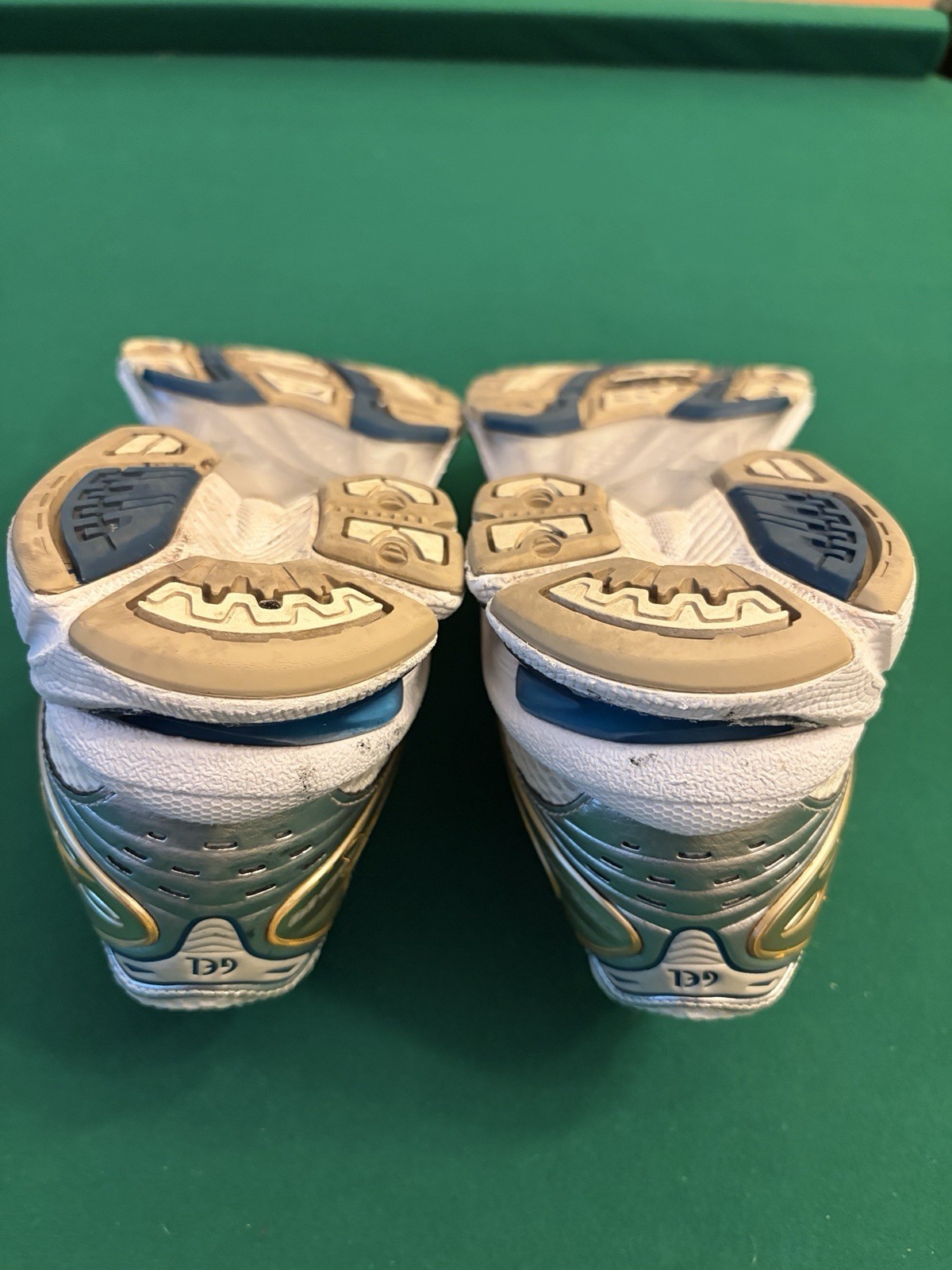 Asics Gel-Kayano 14 Men Size 8 White Pure Gold Athleisure Sneaker Shoes 1201A019 thumbnail 12