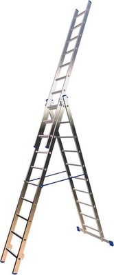 Dreifach Ausziehleiter Trade Pro Aluminium Professional MADE IN EU - EN131