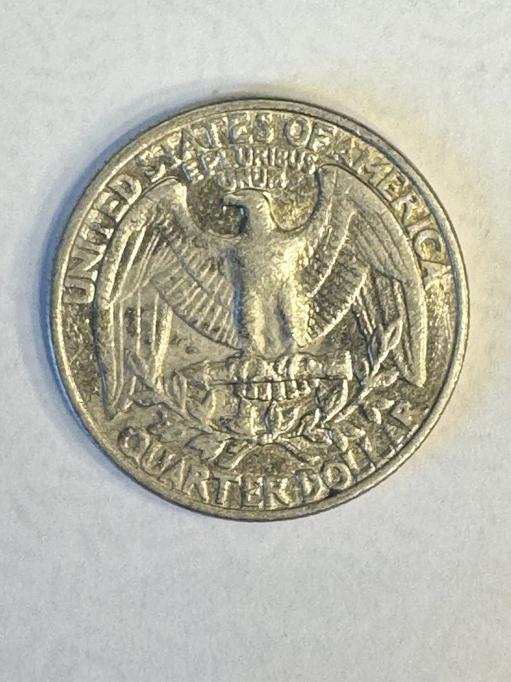 1978 Washington Quarter Error No Mint Mark, AM Touching, Filled ‘A’ Rare! Cased - Image 4 of 4