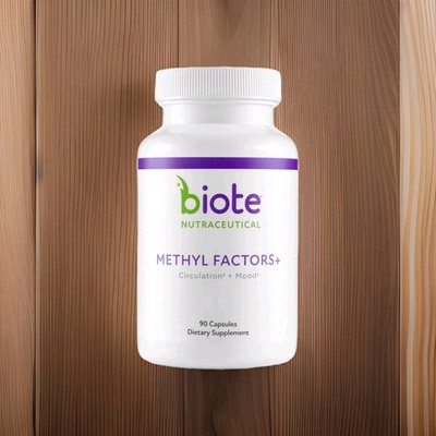Nutraceuticals - Methyl Factors+ - Circulation + Mood (90 Capsules)