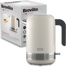 Image of BREVILLE VKT153 High Gloss 3kw Rapid Boil Cream Kettle ( Read Seller Condition )