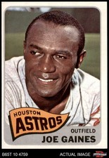 1965 Topps #594 Joe Gaines Astros 6 - EX/MT