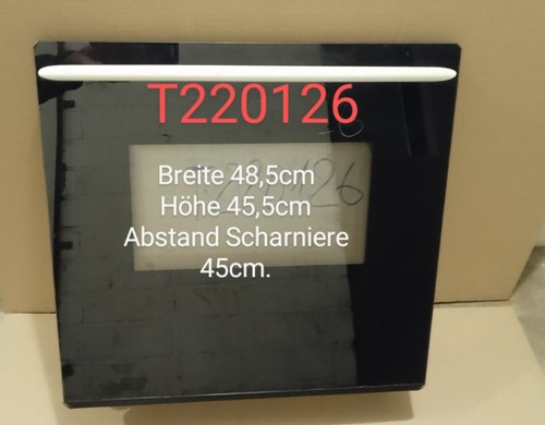 T-220126. Backofentür Exquisit EH 10.3 . Standbackofen Tür. Guter Zustand.