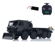 TOUCAN 1/18 8WD 2-Gang-Metall-RC-Militär-Lkw RTR-Transportwagen CAPO CUB3 Rauch