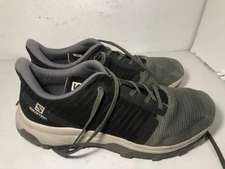 Salomon Outbound Prism Men's 8 Sneakers 412678 Grey Mesh Low Top Lace Shoes