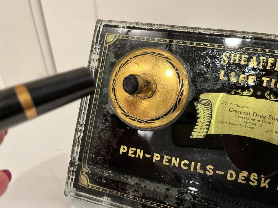 Juego de escritorio ejecutivo Sheaffer's Lifetime Pen - CRESCENT DRUG STORE FT SMITH AR Foto 4 de 4