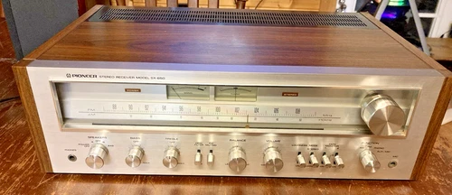 Vintage Pioneer SX-650 Receiver Stereo Great Condition Works