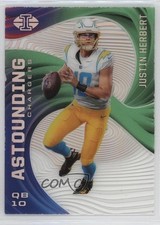 2020 Panini Illusions Astounding Emerald Justin Herbert #A3 17wc