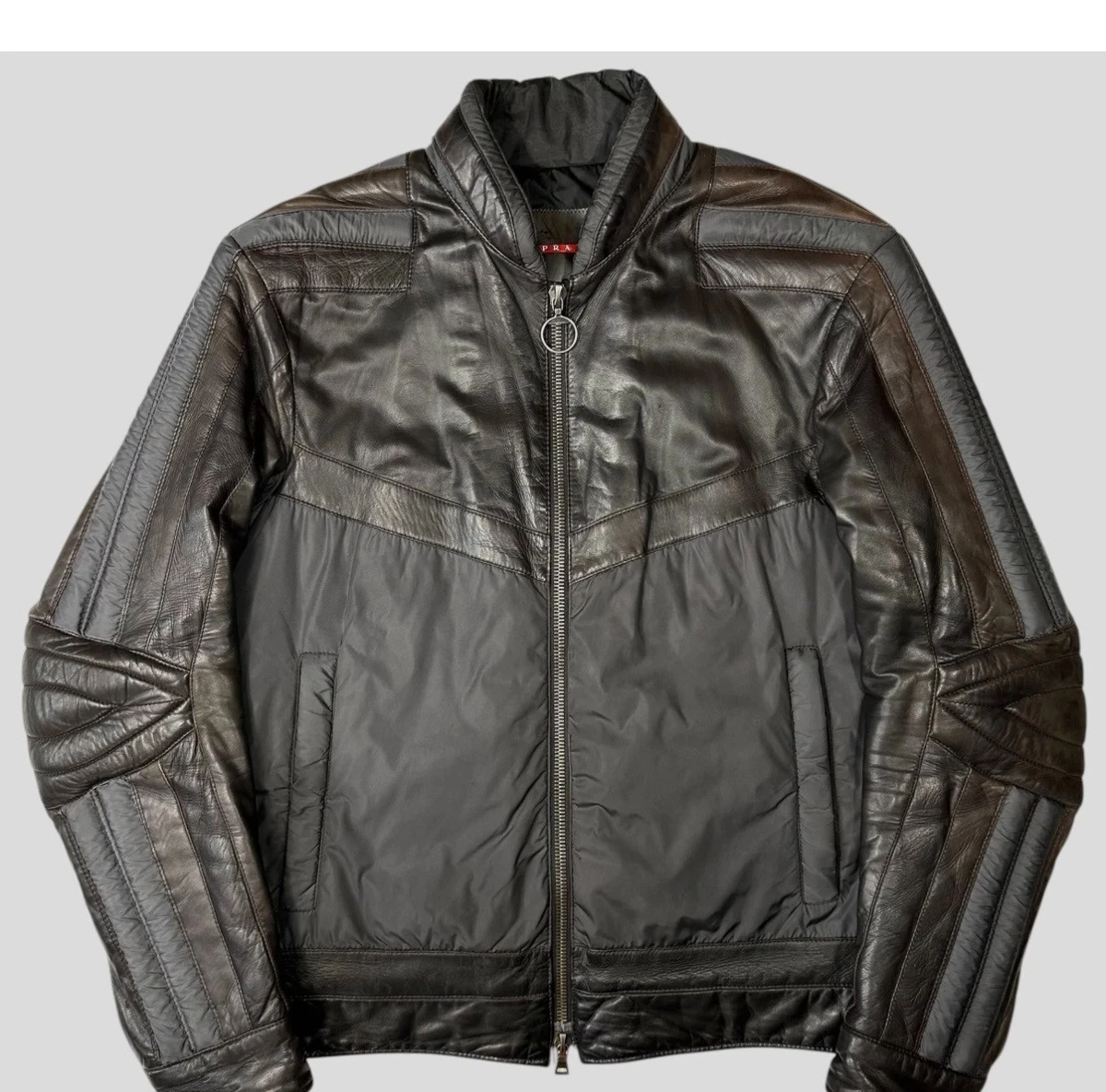 25+ PRADA Leather Coats, Jackets & Vests for Men for sale