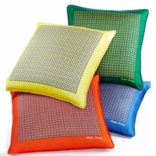 Ralph Lauren Mason Yellow Silk Pillow 20"x20" 215