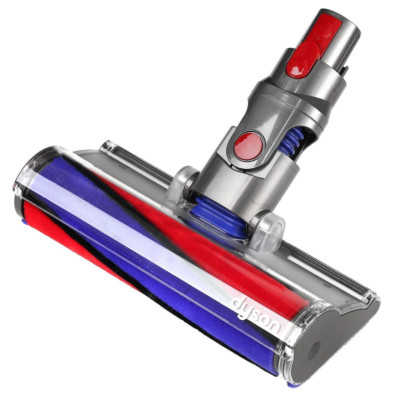 Dyson Original V10 V11 Soft Rollenkopf - Blau / Rot / Grau, 966489-15
