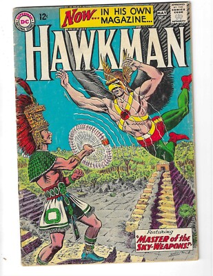 Hawkman #1 VG- (3.5) 4-5/64 Murphy Anderson Cover & Artwork! DC!