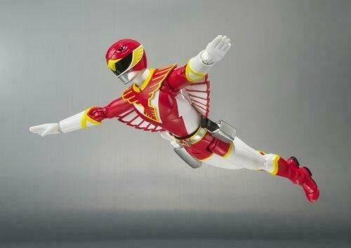 Bandai Tamashii Nations S.H.FiguArts Red Hawk-Choujin Sentai Jetman.JP - Picture 8 of 10
