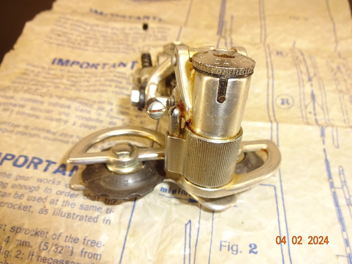 CAMPAGNOLO RECORD PAT 80 rear derailleur NOS Colnago Master Super Gios