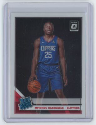 2019-20 Donruss Optic Mfiondu Kabengele Rookie . Los Angeles Clippers #159