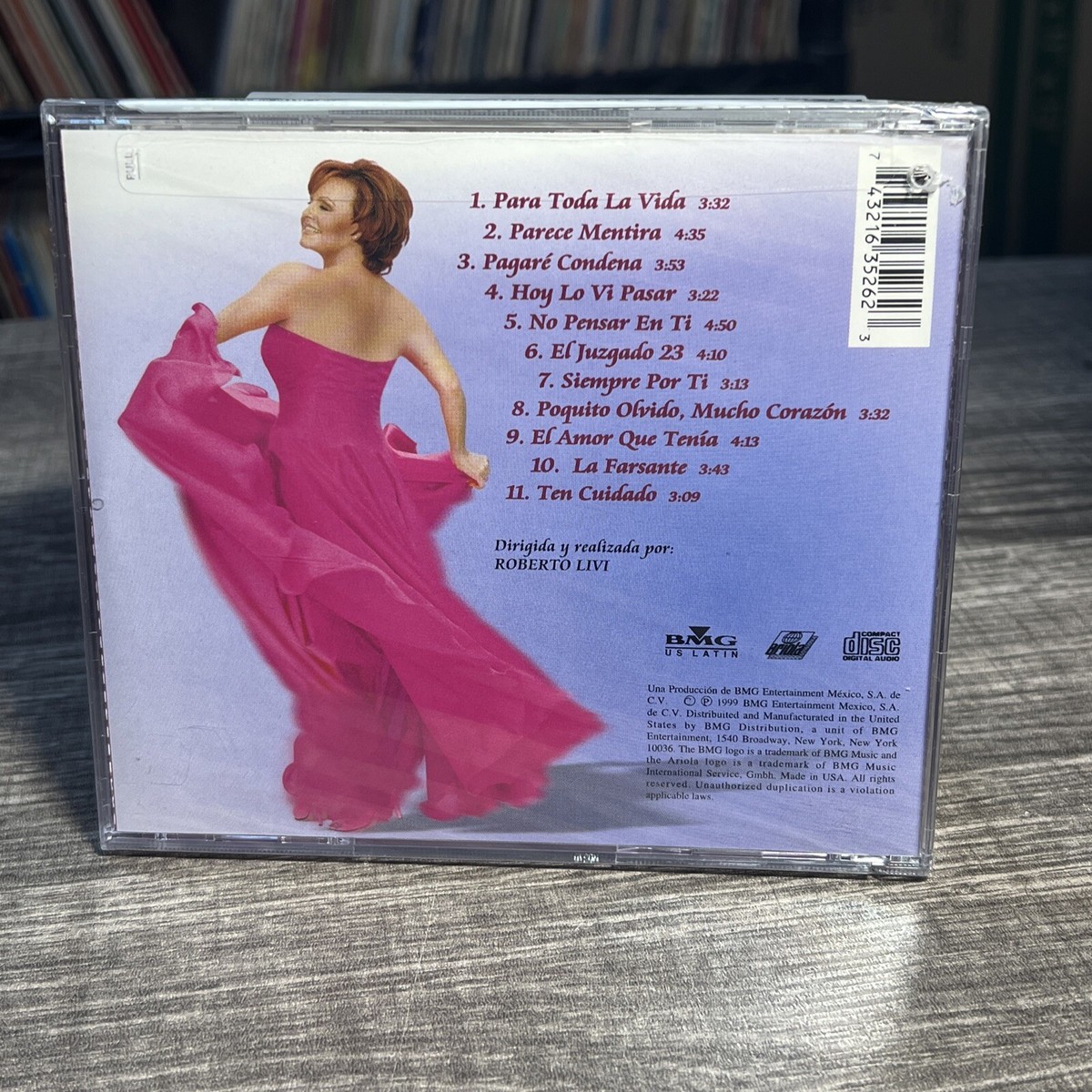 Para Toda la Vida by Rocío Dúrcal (CD, Feb-1999, RCA)- NEW
