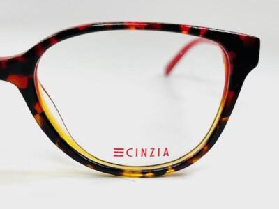 New Cinzia by Europa CIN-5033 C2 Red Tortoise & Citrus  display picture 1