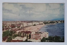 Postcard VIEW OF BOMBAY FROM KAMALA NEHRU PARK India Posted 1960s Writing Stamp 