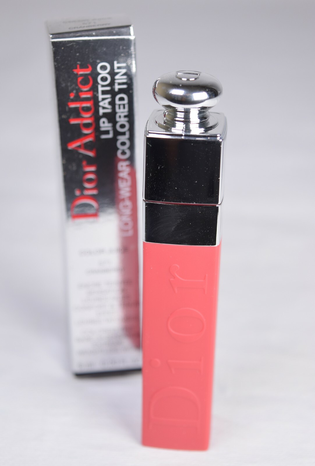 Dior Addict Lip Tattoo Long Wear Colored Tint Color Juice 571 Cranberry 020 Oz