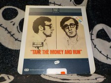 Take the Money and Run RCA Selectavision VideoDisc CED Woody Allen
