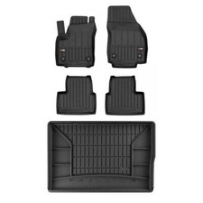 Frogum Pro-Line Satz Gummifußmatten und Kofferraummatten für Opel Meriva B 2010-