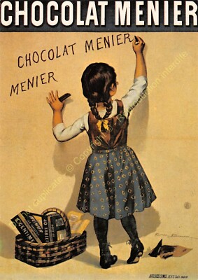 CP POSTER Leckereien CHOCOLAT MEUNIER Edit NUGERON BB8